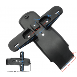 Cover fender part 2 rear VOGE 300 DS