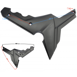 Seat cover (right-down) VOGE 300 DS