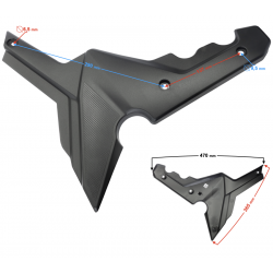Seat cover(left-down) VOGE 300 DS