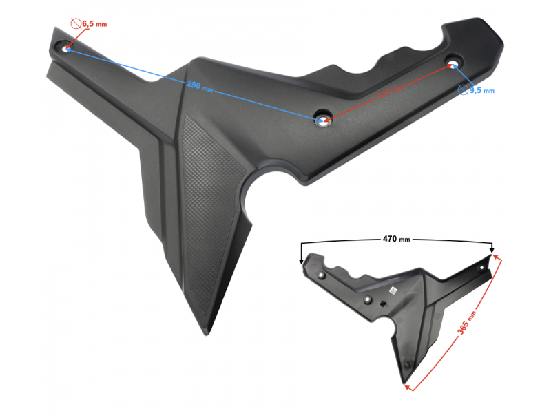 Seat cover(left-down) VOGE 300 DS