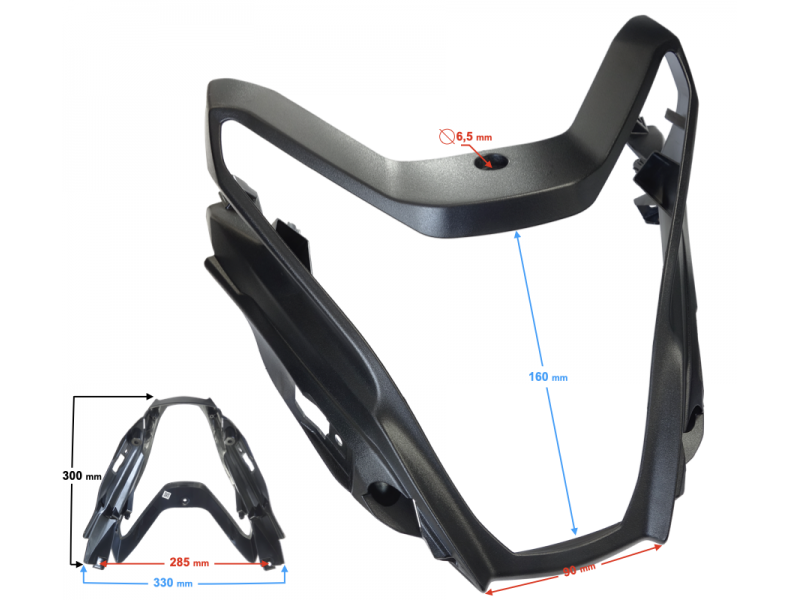 VOGE 300 DS headlamp Cover