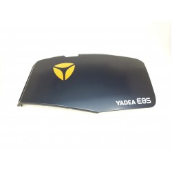 Side cover left rear blue + sticker E8S