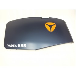 Side cover right rear blue + sticker E8S