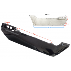 Right threshold cover black YADEA E8S