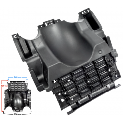 Bottom controller cover YADEA E8S
