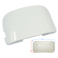 Rear backrest cover white YADEA T2