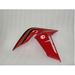 Fuel tank cover right, upper part red Rally 125