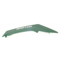Left headlight decorative cover green Rally 125