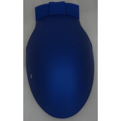 Cover - rear fender back part, blue mat for Falcon 125 2 scooter