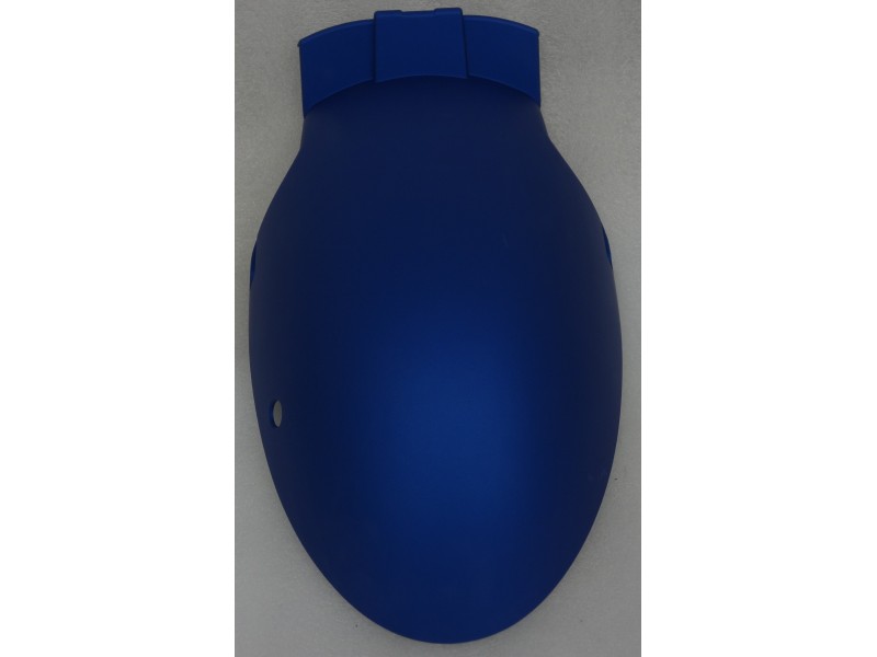 Cover - rear fender back part, blue mat for Falcon 125 2 scooter