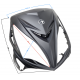 Headlight cover gray mat Falcon 50 Falcon 125