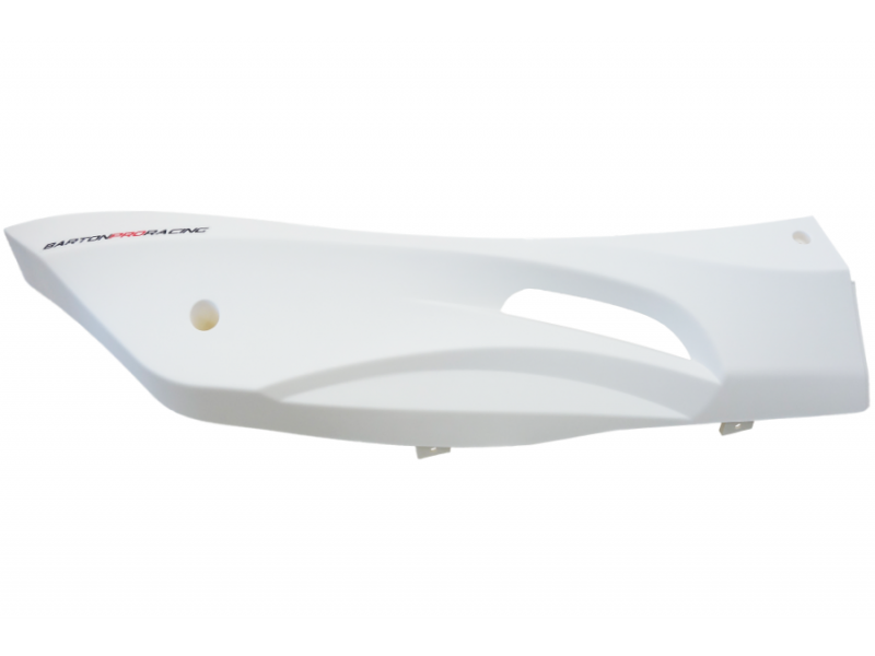 Right threshold cover white matt Falcon 50 Falcon 125
