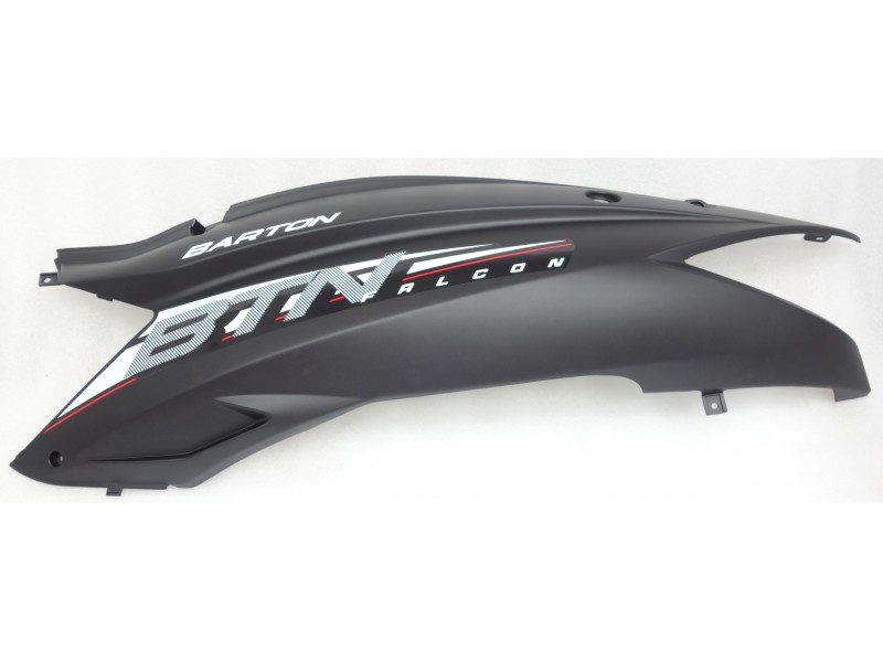 Rear left cover gray mat for Falcon 2 scooter