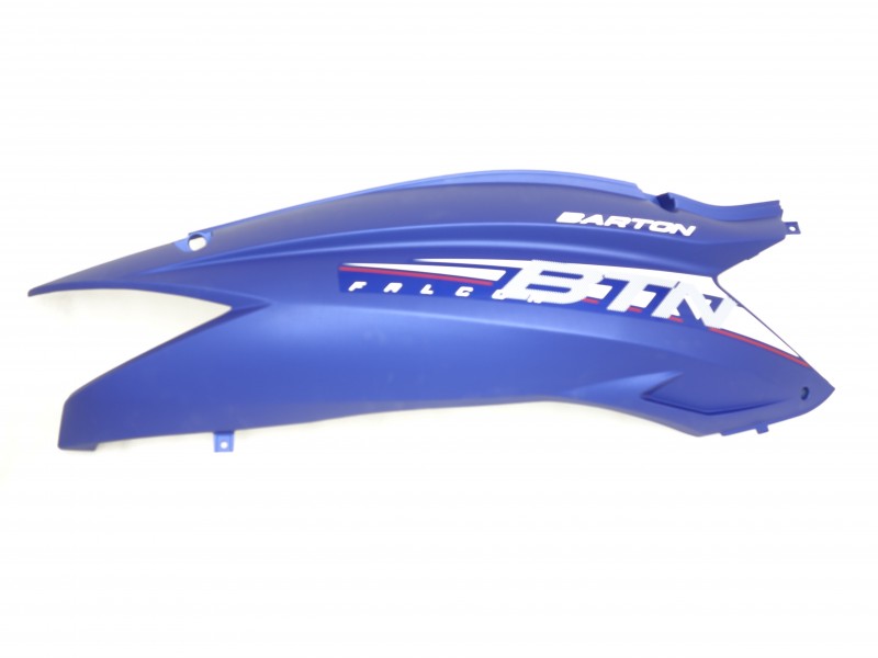 Rear right cover mat blue for Falcon 2 scooter