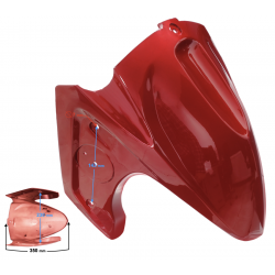 Cover - front fender red gloss Falcon 50 Falcon 125 2