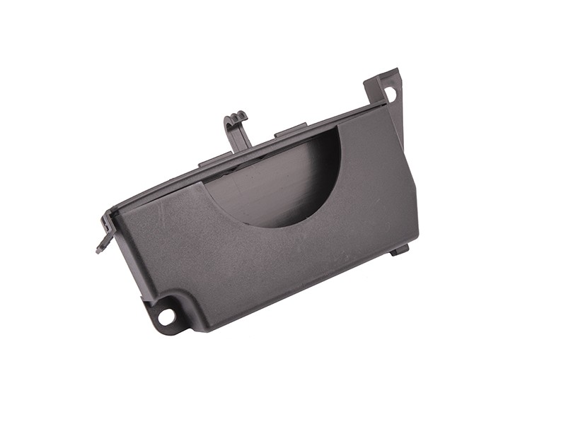 Storage compartment cover for Cafe Racer motorcycle