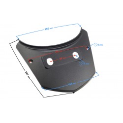 Rear connector cover Falcon 125 2