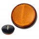 Side reflector, orange for scooter