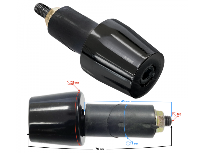 Handlebar weights Volcano 50