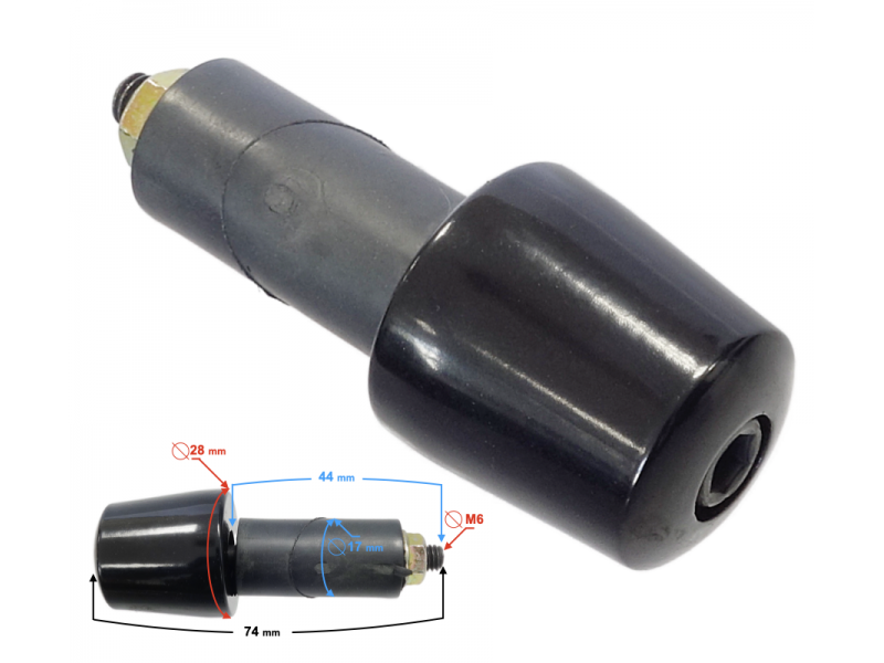 Handbar weight ending for Volcano 50
