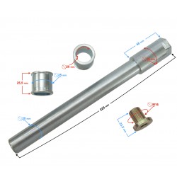 Front wheel axle for DB250 MZK