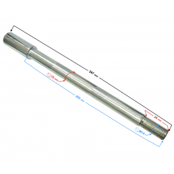 Front wheel axle for BLADE R