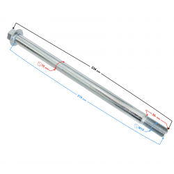 Rear wheel axle NXT 125