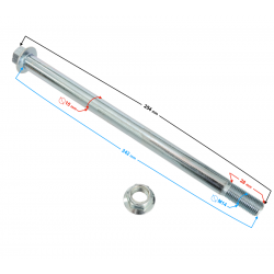 Rear wheel axle for Volcano 50 Rear wheel axle for Volcano 50