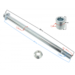 rim axle rear Street-R 125