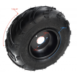 Wheel for ATV 16x8-7 (160 / 70-7) 17F