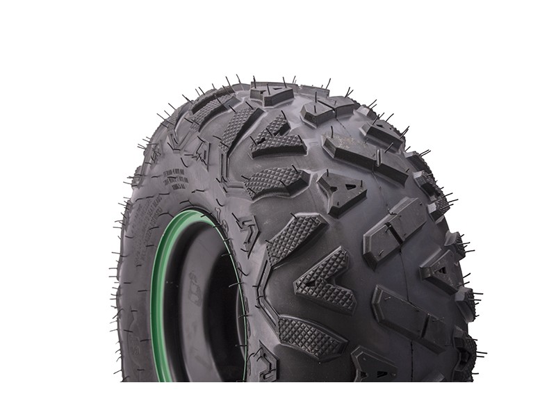 Wheel for ATV 18x9.50-8 (210 / 65-8) 33F with green decor Wheel for ATV 18x9.50-8 (210 / 65-8) 33F with green decor