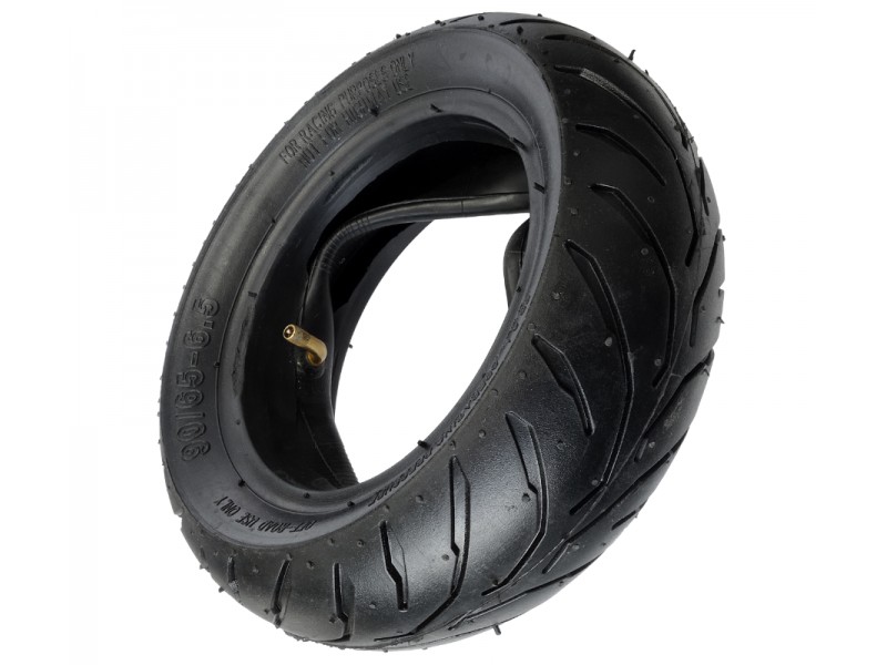 Front tire with inner tube 90/65-6,5