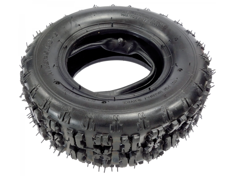 Tyre with tube ATV 13x5.00-6