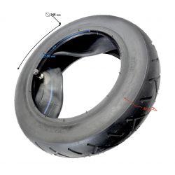 Tyre with tube for electical scooter 10x2.125