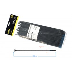 BOSMA clamping band 4,8*250mm black (100pcs)