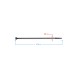 BOSMA clamping band 4,8*370mm black (100pcs)
