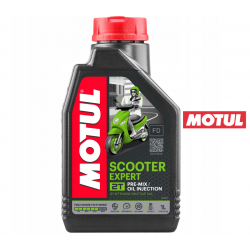 Engine oil MOTUL Scooter 2T Expert semi-synthetic (1 liter)