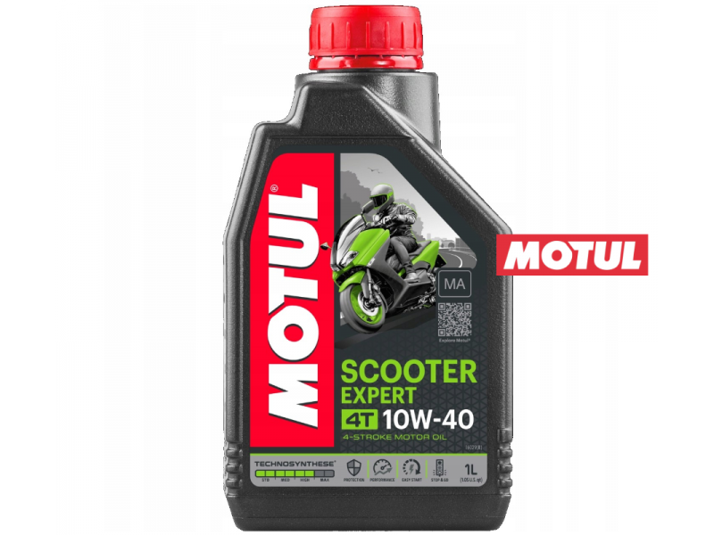Engine oil MOTUL Scooter 4T Expert 10W40 semi-synthetic (1L)