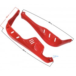 Handbar cover for Cross Enduro, type 1, red