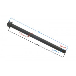 Swingarm axle for Blade 125