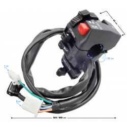 Combined switches, left for Bashan 200 quad