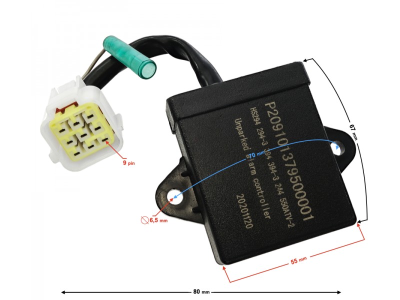 Reverse gear buzzer for Tactic 550