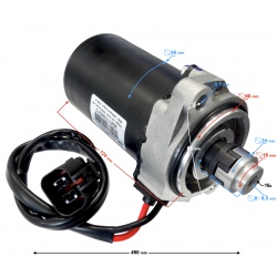 Electric power steering motor HISUN Tactic 550