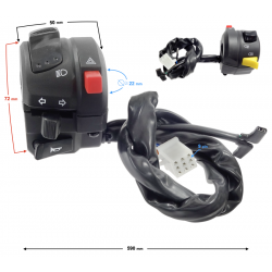 Left combination switch Stratos 125