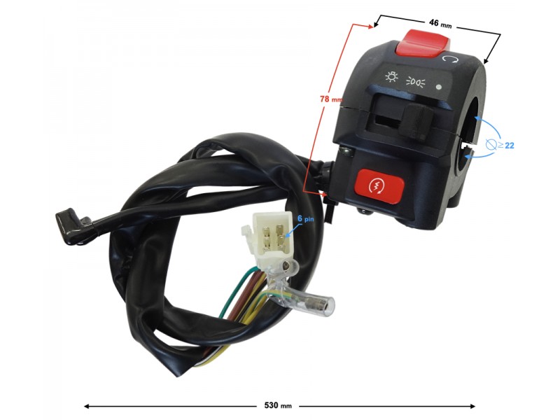 Right switch for Volcano 50