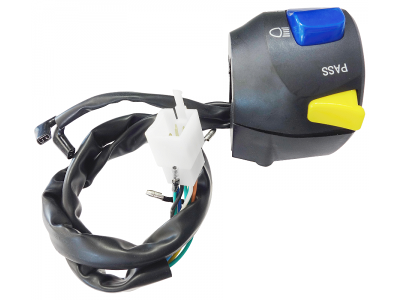 Left-hand combination switch for Fighter 2 /Euro 5 moped