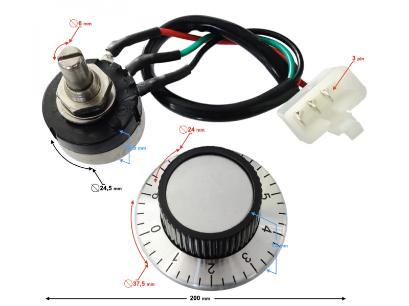 Potentiometer Tres