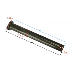 Central support axle Cafe Racer