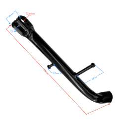 Side stand support for Classic 125 motorcycle