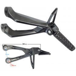 Front left footrest Naked 125